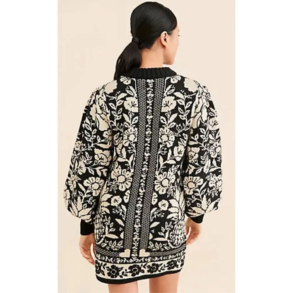 NWT NWT FARM Rio Pineapple Garden Mini Knit Dress, Small $220 - Picture 4 of 11